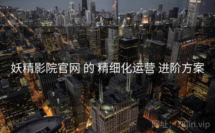 妖精影院官网 的 精细化运营 进阶方案