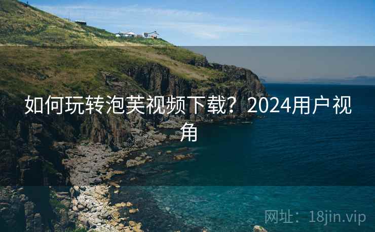 如何玩转泡芙视频下载？2024用户视角