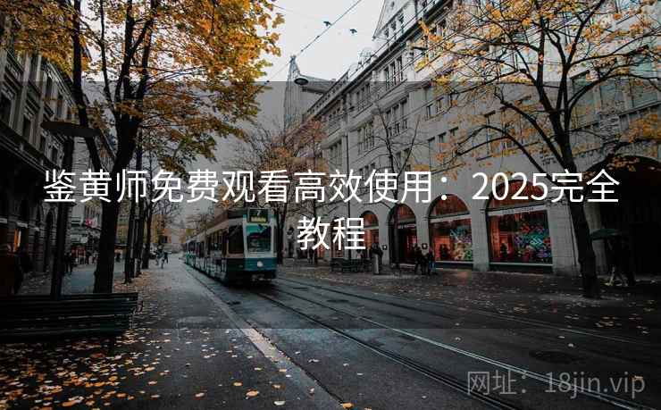 鉴黄师免费观看高效使用：2025完全教程