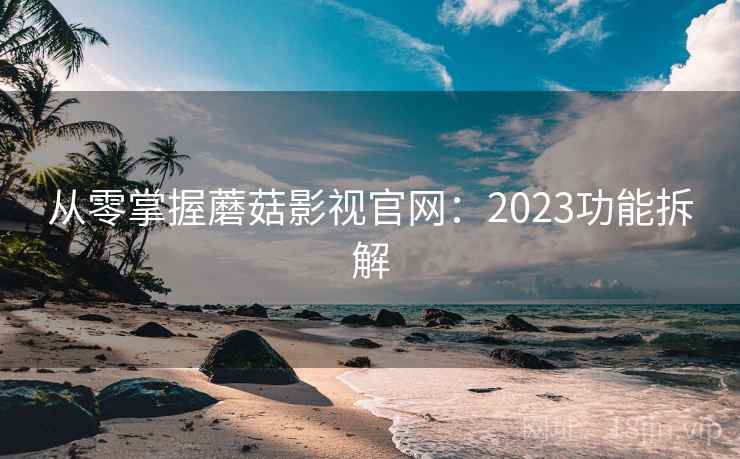 从零掌握蘑菇影视官网：2023功能拆解