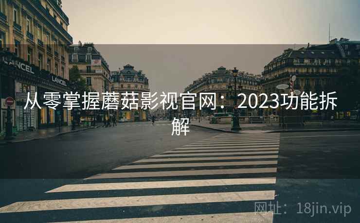 从零掌握蘑菇影视官网：2023功能拆解