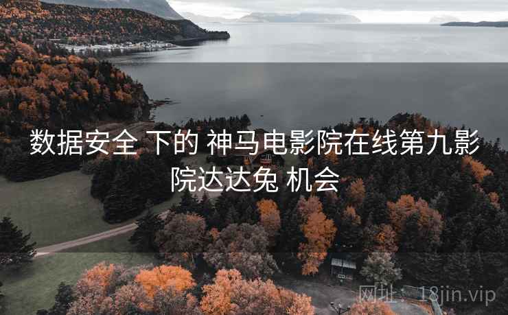 数据安全 下的 神马电影院在线第九影院达达兔 机会