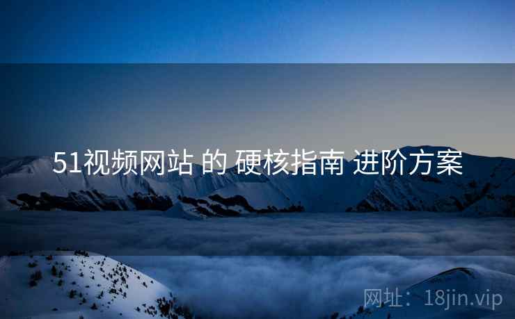 51视频网站 的 硬核指南 进阶方案